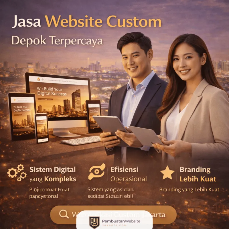 Jasa Website Custom Depok Terpercaya